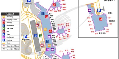 Milano malpensa বিমানবন্দর মানচিত্র